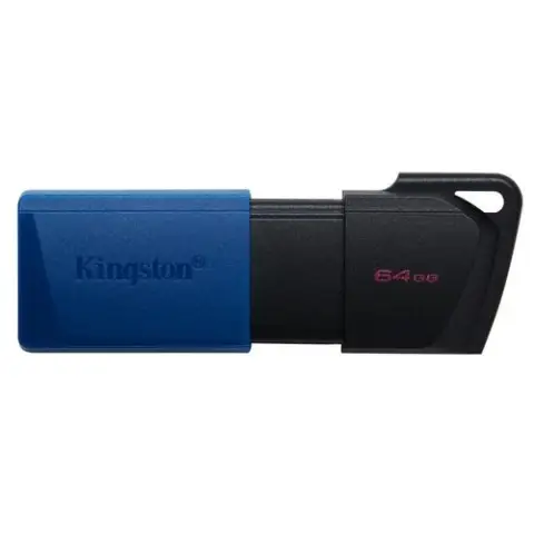 Kingston Technology DataTraveler Exodia M 64 GB, USB 3.2 Gen 1 (zwart + blauw)