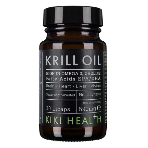 KIKI Health Krill Oil, 590mg - 30 Liquid Capsules