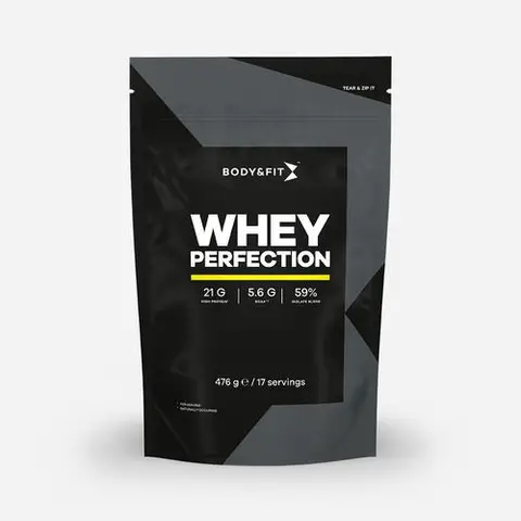 Body&Fit Whey Perfection Banana Milkshake 476 grams (17 shakes)