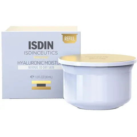 Isdin ISDINCEUTICS Hyaluron-Feuchtigkeitspflege für normale bis trockene Haut Nachfüllpackung 30g