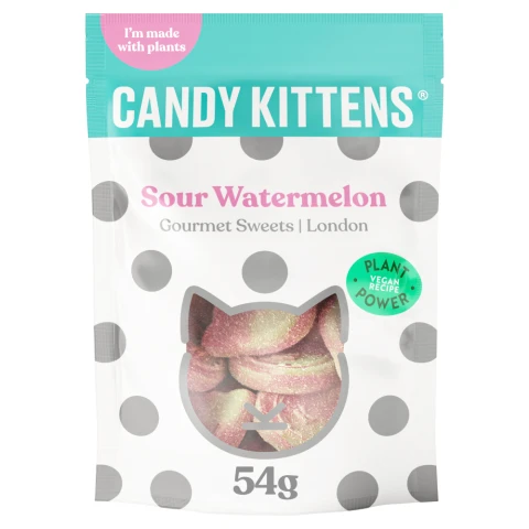 Candy Kittens Sour Watermelon - 54G