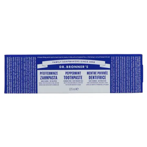 Dr Bronner's Peppermint Toothpaste