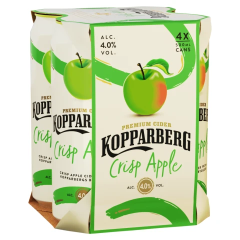 Kopparberg Crisp Apple - 4% 4X500ML