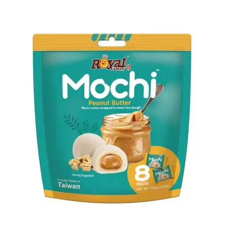 Royal Family Mochi - Erdnussbutter 120g
