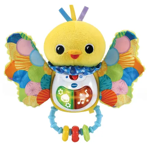 VTech baby flutter en fluit rammelaar - blauw, 65 cm