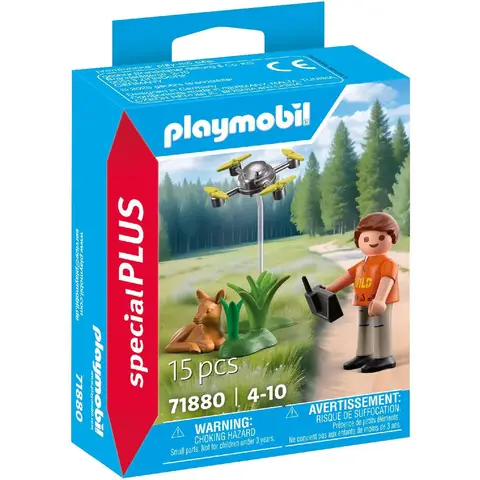 PLAYMOBIL 71880 Rehkitz-Rettung mit Drohne