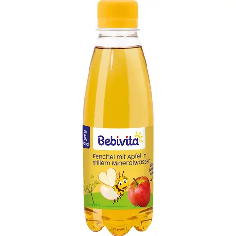Bebivita Fennel with Apple in Still Mineral Water (from 5 months) 500 ml