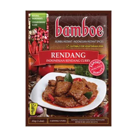 Bamboe bumbu Rendang 35 g