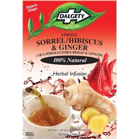 Dalgety Sorrel, Hibiscus & Ginger Tea 45G