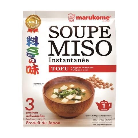 MARUKOME Soupe Miso Tofu 57G