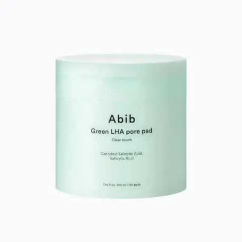 ABIB Green LHA Pore Pad Clear Touch 210ml 60 Pads