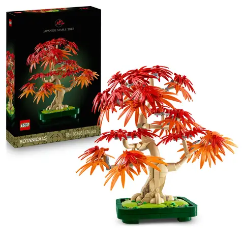 LEGO Botanicals 10348 Japanischer Roter Ahorn – Bonsai-Baum
