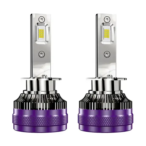 EndureLite K26 H1 Leuchtmittel, 50.000 lm, Pures Weiß 6000 K, Plug & Play, IP68 wasserdicht, Nebelscheinwerfer, 2 Stück