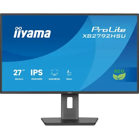 iiyama ProLite XB2792HSU-B1 27" Class Full HD LED Monitor - 16:9 - Matte Black