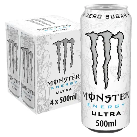 Monster Energy Drink ULa Zero Sugar 4X500ml