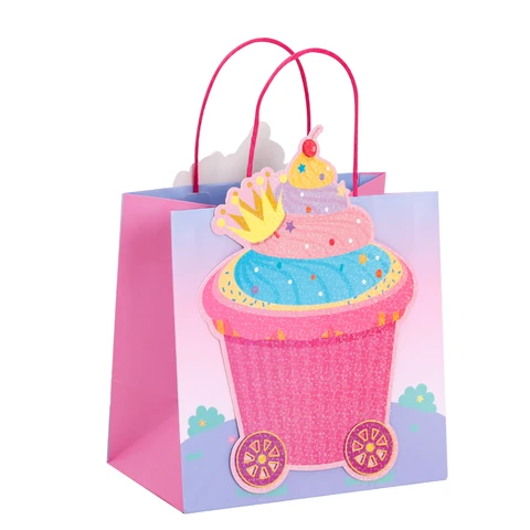 Mikirei Gift Bags Cupcake 3D Medium 6pcs
