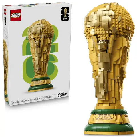 LEGO Editions Football 43020 Trophée officiel de la Coupe du monde de la FIFA