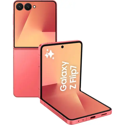 Samsung Galaxy Z Flip7 - 256GB - Coral Red