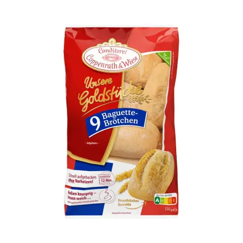 Coppenrath & Wiese Unsere Goldstücke Baguettebrötchen  540 g
