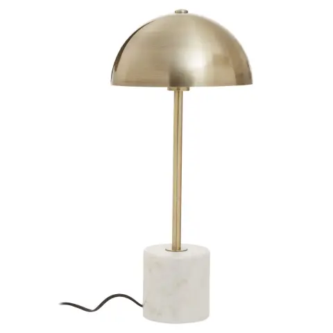 Murdoch Table Lamp with White Marble Base