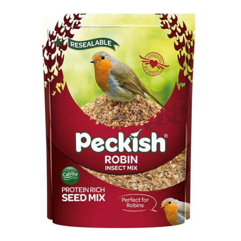 Peckish Robin Insect and Seed Mix 1kg