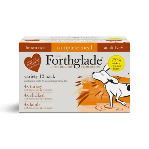 Forthglade Comp Meal Adult Multi Chicken & Lamb & Turkey 395g x 12