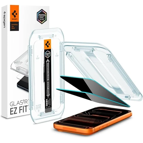 Spigen Glas.tR EZ Fit Blickschutz-Panzerglas für iPhone 16 Pro Max / 17 Pro Max - 2 Stück