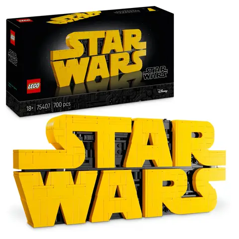 LEGO Star Wars ™ 75407 Star Wars™ Logo aus  Steinen