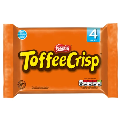 Nestlé Toffee Crisp 4x38g