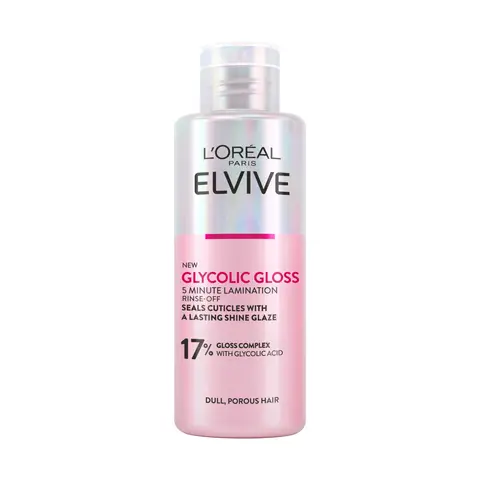 L'Oréal Paris Elvive Glycolic Gloss 5 Minute Lamination Treatment for Dull Hair 200 ml