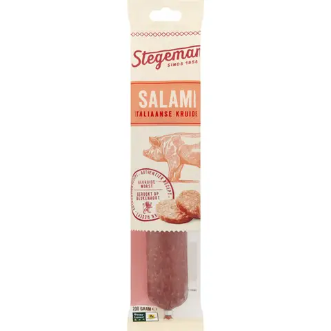 Stegema Italiaanse salami - 200 g