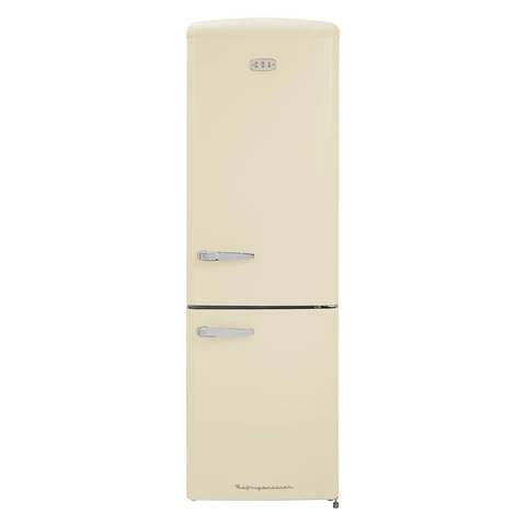 CDA Florence Barley Retro 199cm 60/40 Frost Free Fridge Freezer, Barley, D Rated
