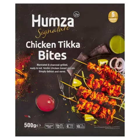 Humza Chicken Tikka Bites 500g