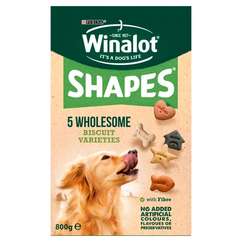 Winalot Shapes Dog Biscuit 800g