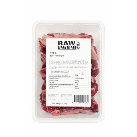 Raw Natural Beef Rib Finger - 1 kg