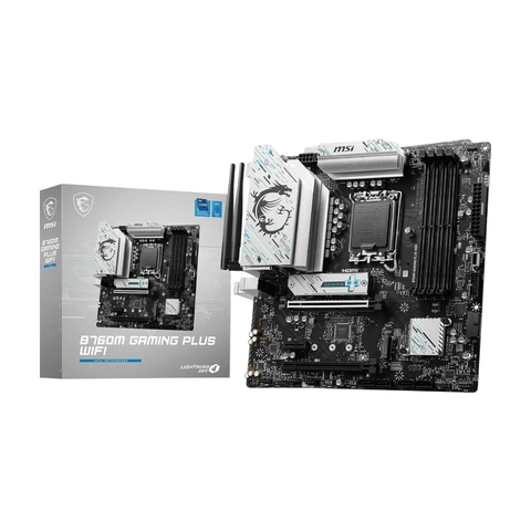 MSI B760M GAMING PLUS WIFI Motherboard Intel B760 LGA 1700 Micro ATX