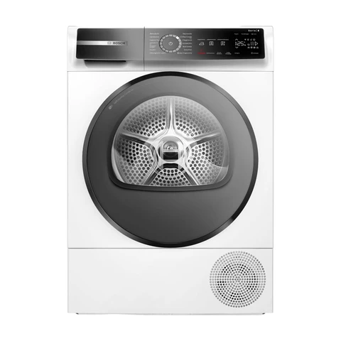 Bosch WQB245B40 Warmtepompdroger, Serie 8, 9 kg, AutoDry, Sensitive Drying, Wit – Energieklasse B (Duits paneel)