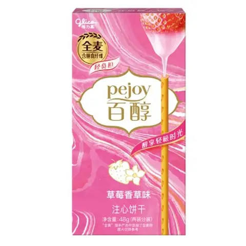 Glico Pejoy Saveur Fraise Vanille 48 g