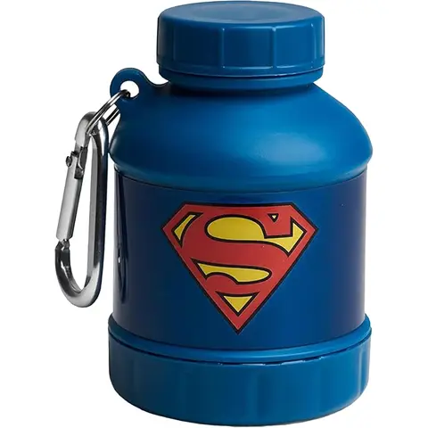 SmartShake Whey2Go Trichter-Speicherbox - Superman 110 ml