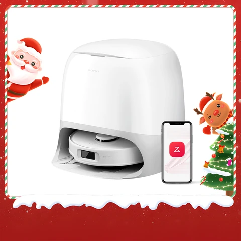 roborock Qrevo Curv S5X Saugroboter mit Wischfunktion Saugstation, Dual Anti-Tangle System, 18.500 Pa Saugkraft, 75°C Heißwasser-Moppwäsche, Intelligente Schmutzerkennung, All-in-One, weiß