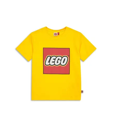 LEGO T-shirt à manches courtes avec logo pour enfant jaune - Taille 104