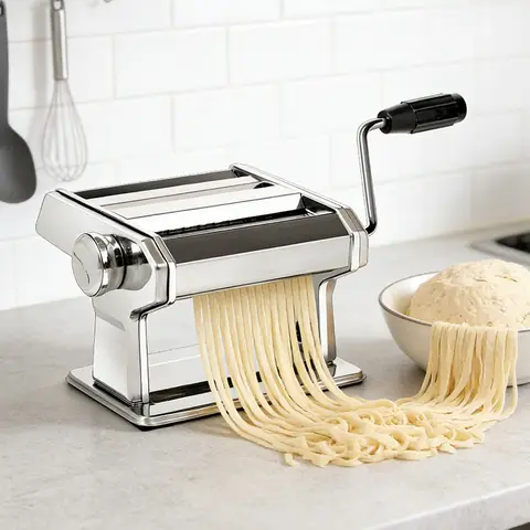 Huacan noodle machine, manual noodle press machine, household small multifunctional noodle press, dumpling skin machine