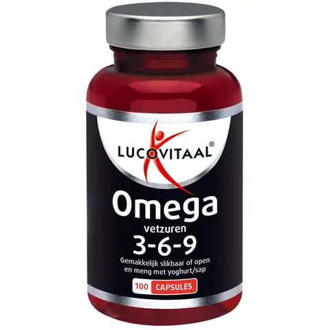 Lucovitaal Omega 3-6-9 vetzuren 100 capsules