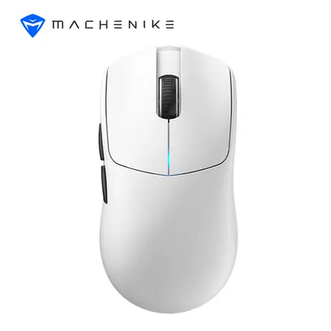 Machenike L9X1 High-End Lightweight Wireless Mouse: Wired/2.4G/Bluetooth Tri-mode, PAW3395 Dual 8K Wired, 49g Portless Lightweight