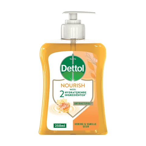 Dettol Handzeep Honing & Vanille (Nourish) 250ml