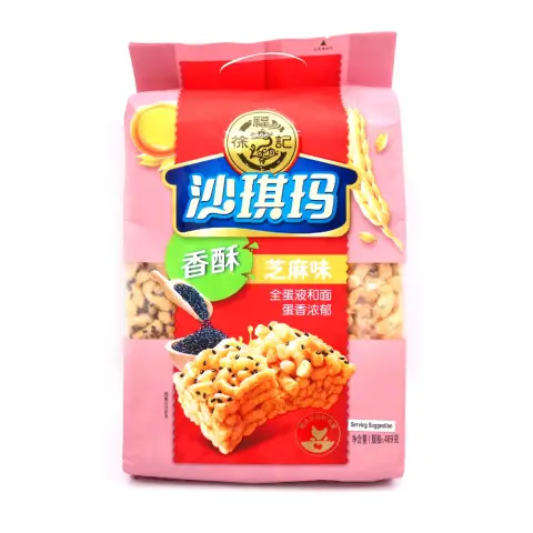 HSU Sachima - Sesame 469g 徐福記沙琪瑪-芝麻469g