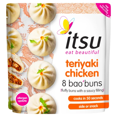 Itsu Teriyaki Chicken Bao Buns 256g