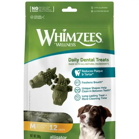 WHIMZEES Alligator Medium (12Pk)