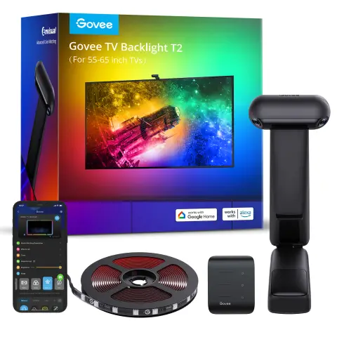 Govee Envisual TV Backlight T2 mit Dual-Kameras 55" - 65"