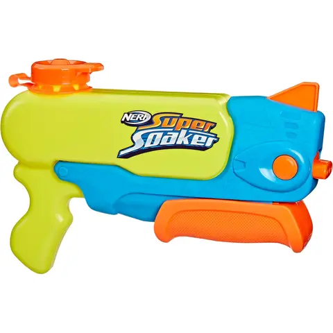Nerf Super Soaker Wave Spray Wasser-Blaster, mit cooler Wellen-Düse, fördert Koordination und Strategie, großer 887 ml Tank, Wasserspielzeug für Kinder ab 6 Jahren